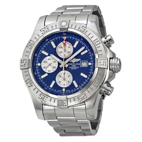 a1337111 breitling|Super Avenger II Stainless steel .